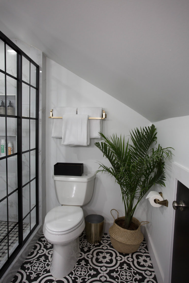 modern master bathroom renovation