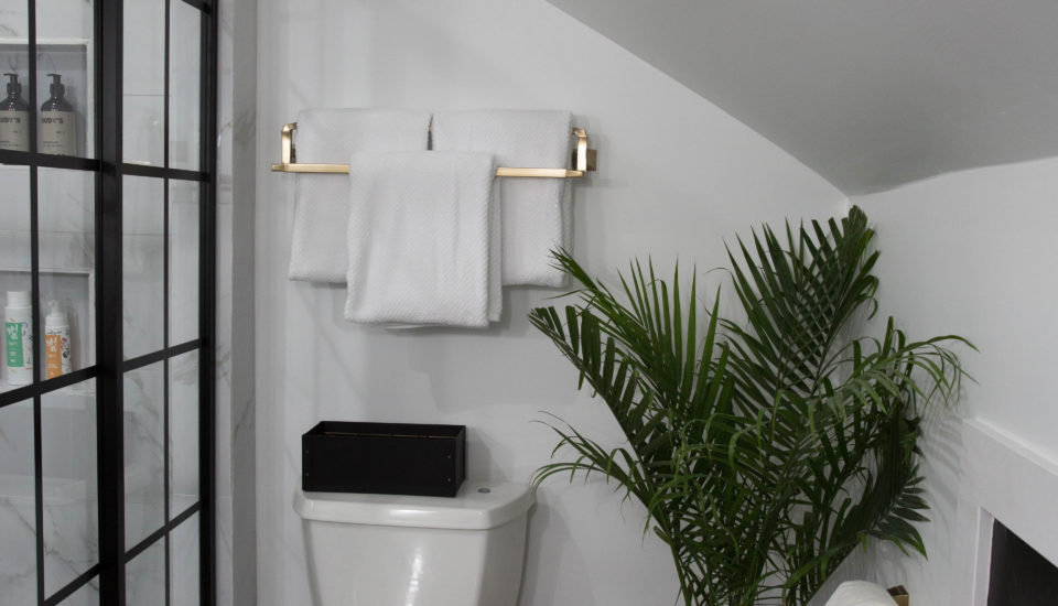 modern master bathroom renovation