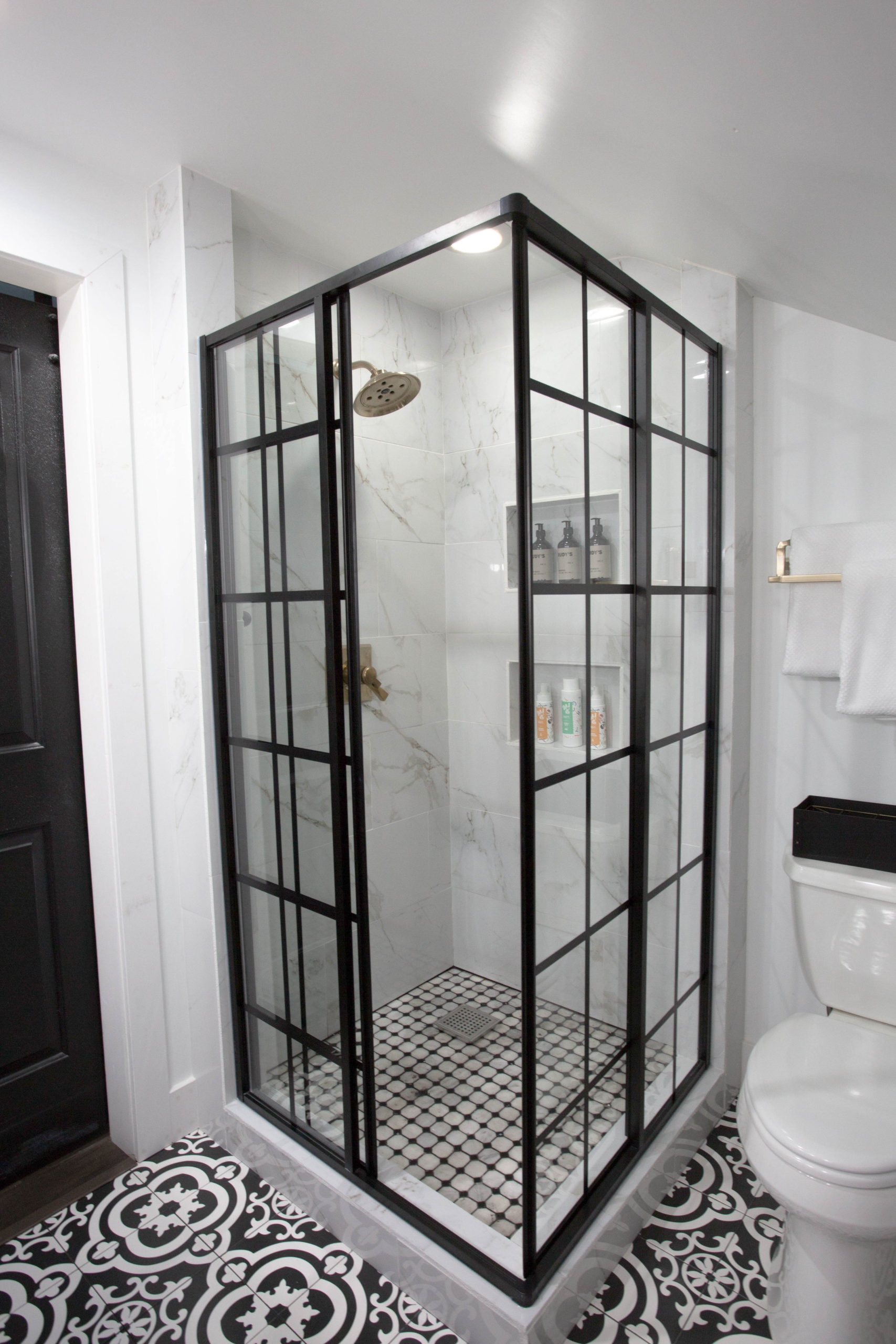 modern master bathroom reveal