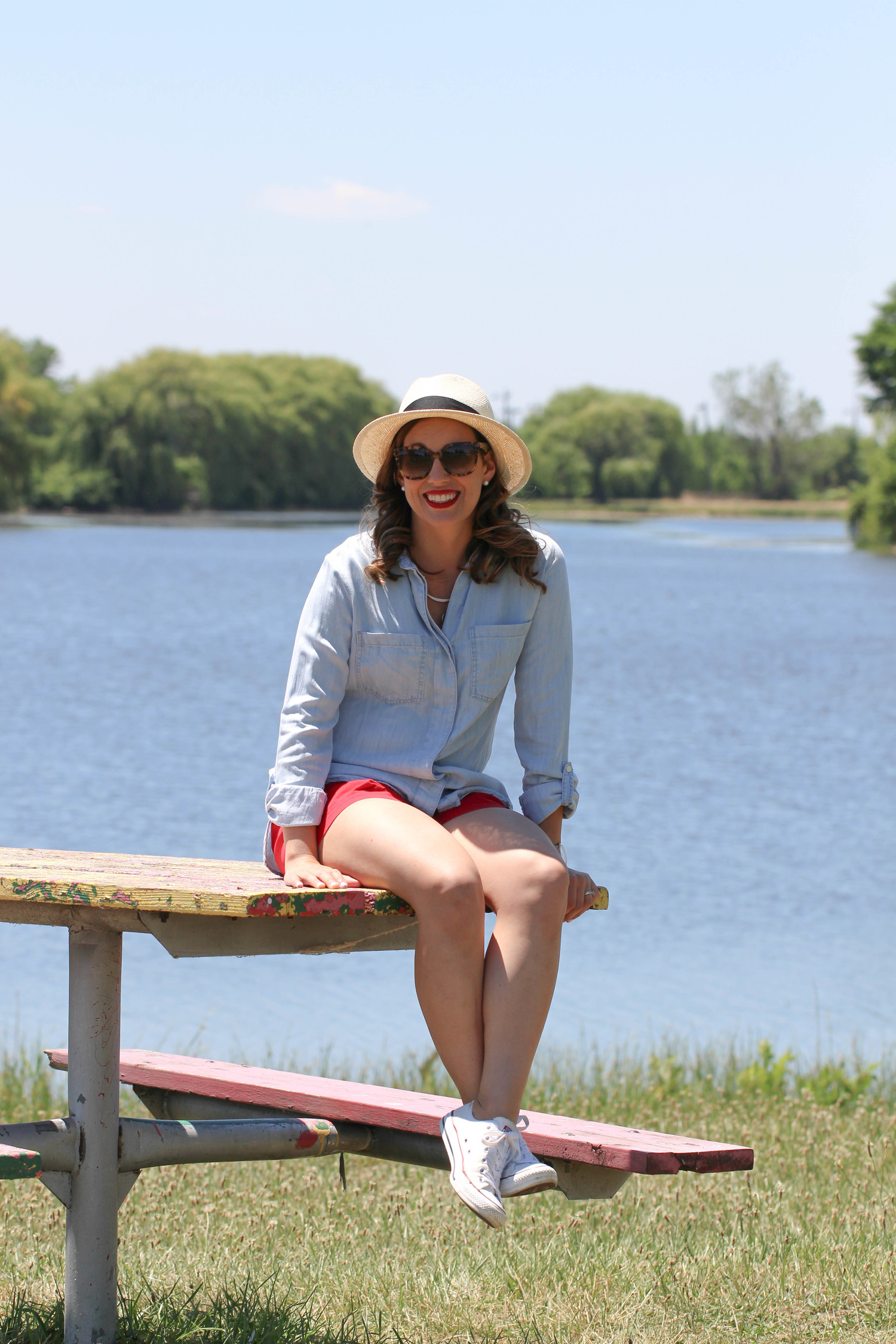 3 WAYS TO WEAR RED, WHITE & BLUE image 1