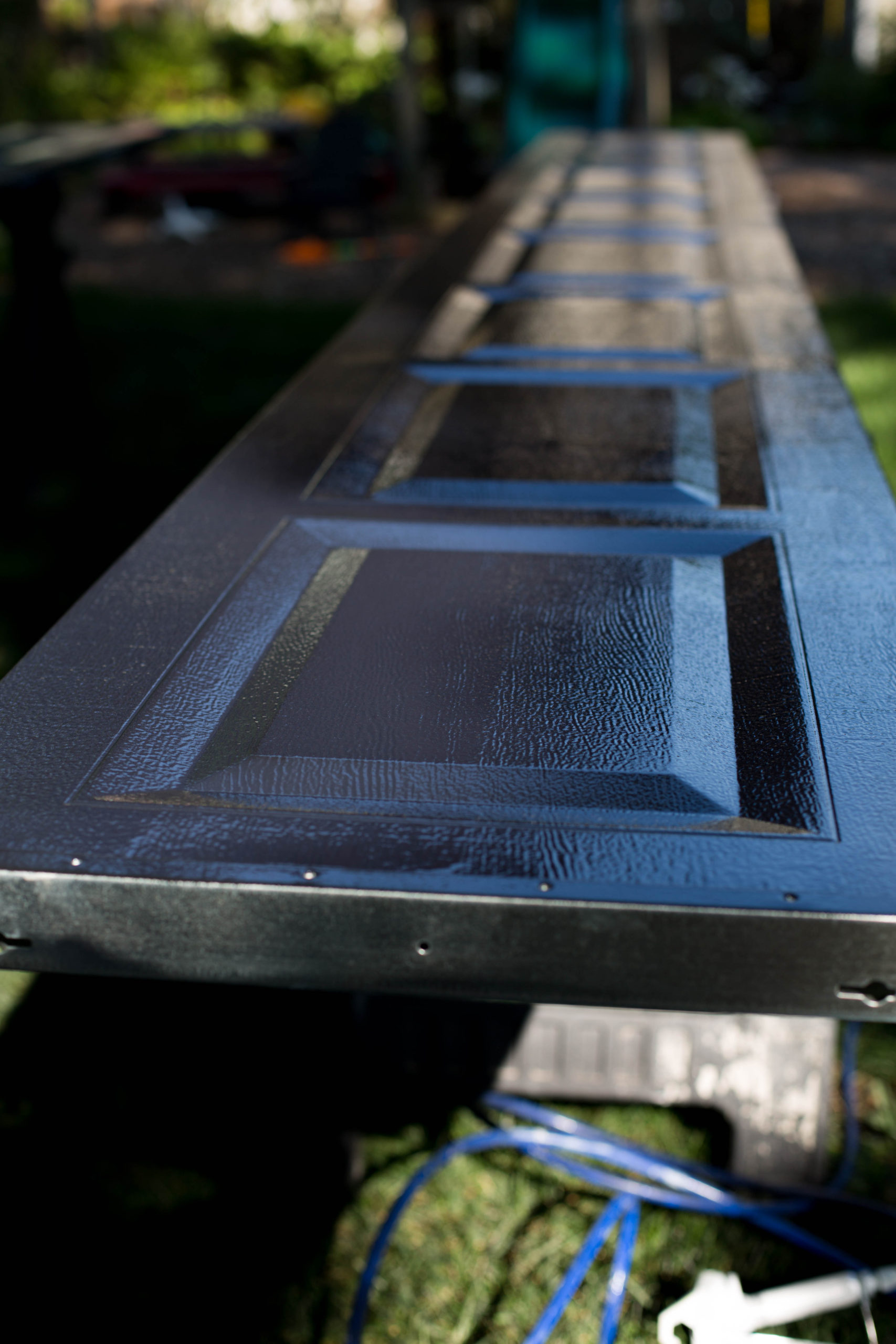 how to paint a garage door yourself