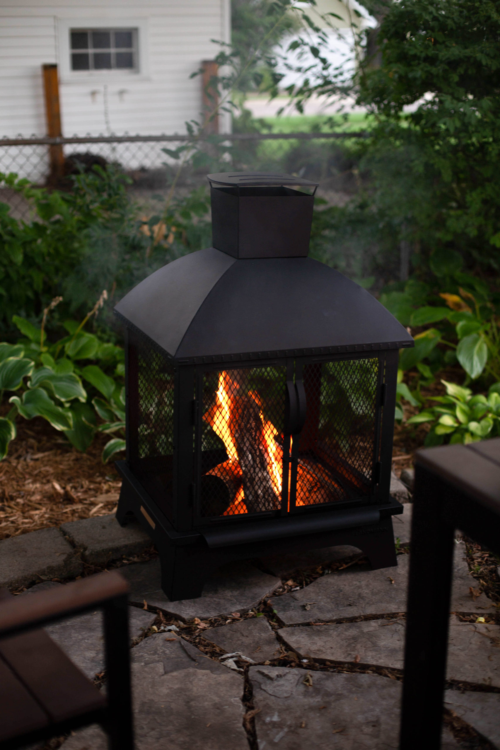 late nights outside by the fire