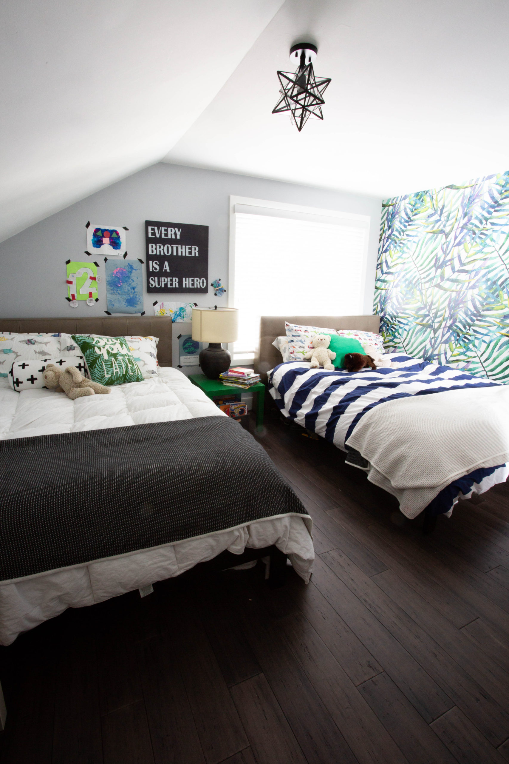 A Shared Boys Bedroom Design