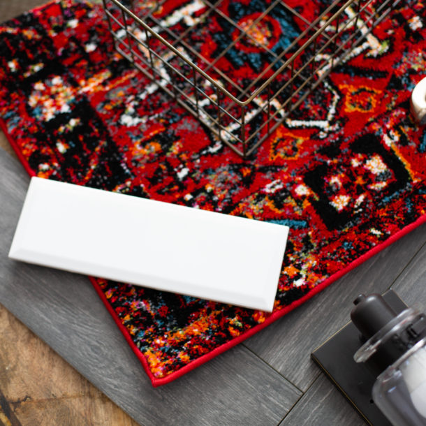 a simple upscale bathroom design