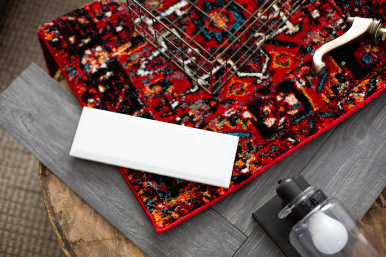 a simple upscale bathroom design