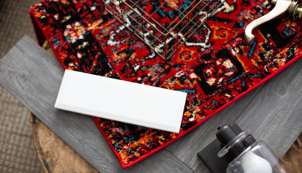 a simple upscale bathroom design