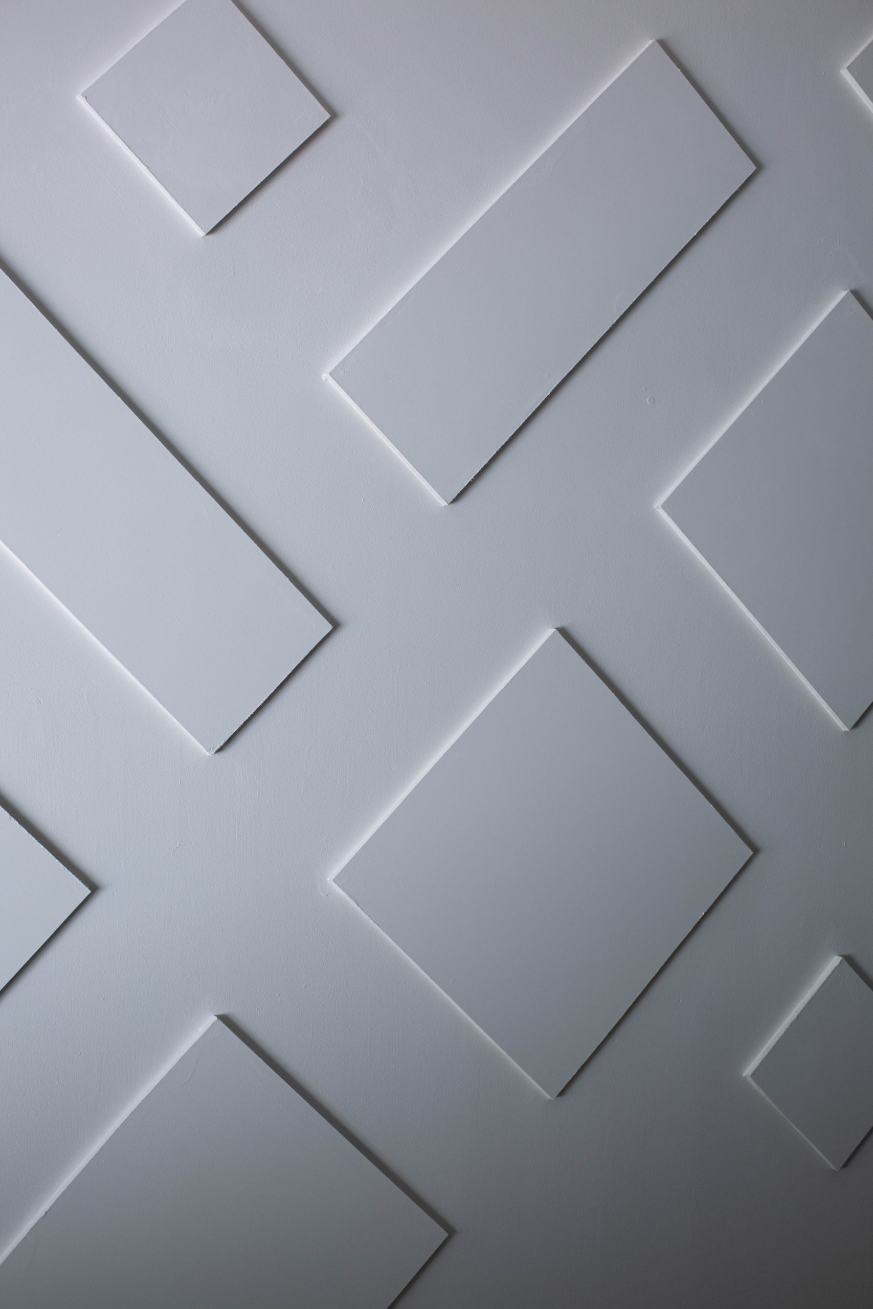 how to create a 3D wall treatment