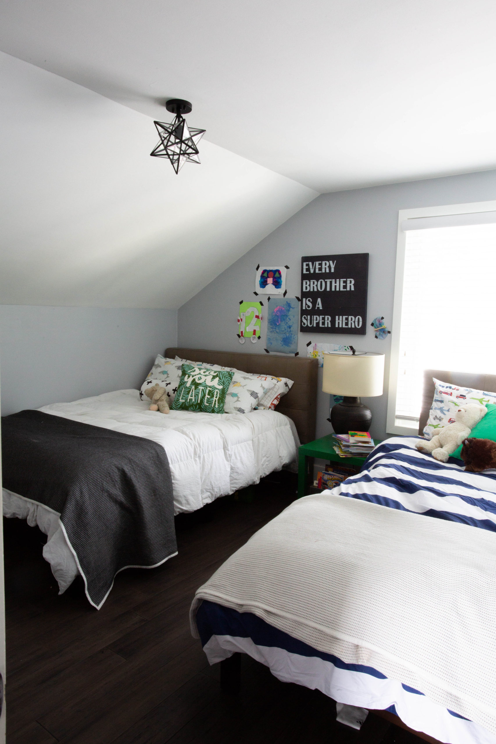 custom shared boys bedroom design