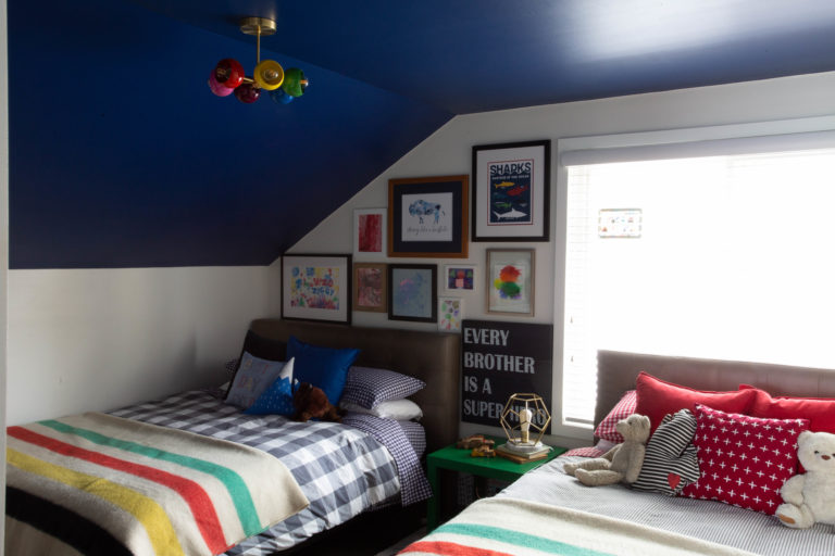 custom shared boys bedroom design