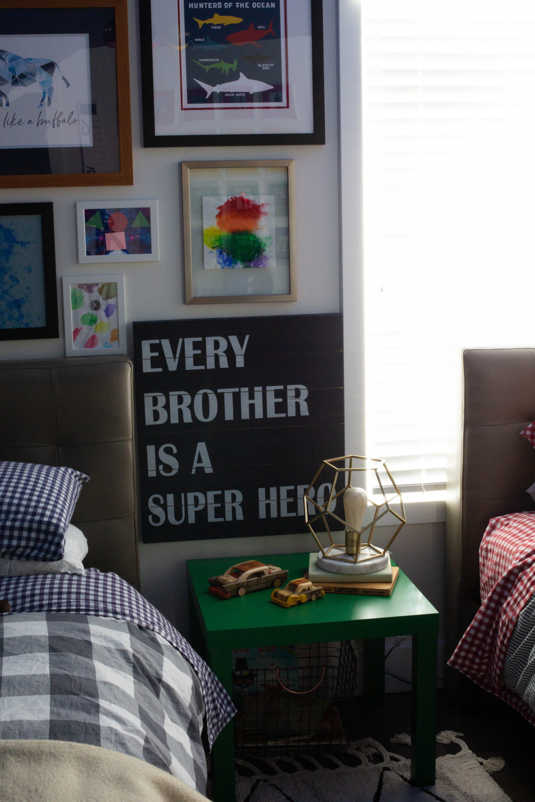 SHARED BOYS BEDROOM FINAL REVEAL image 1