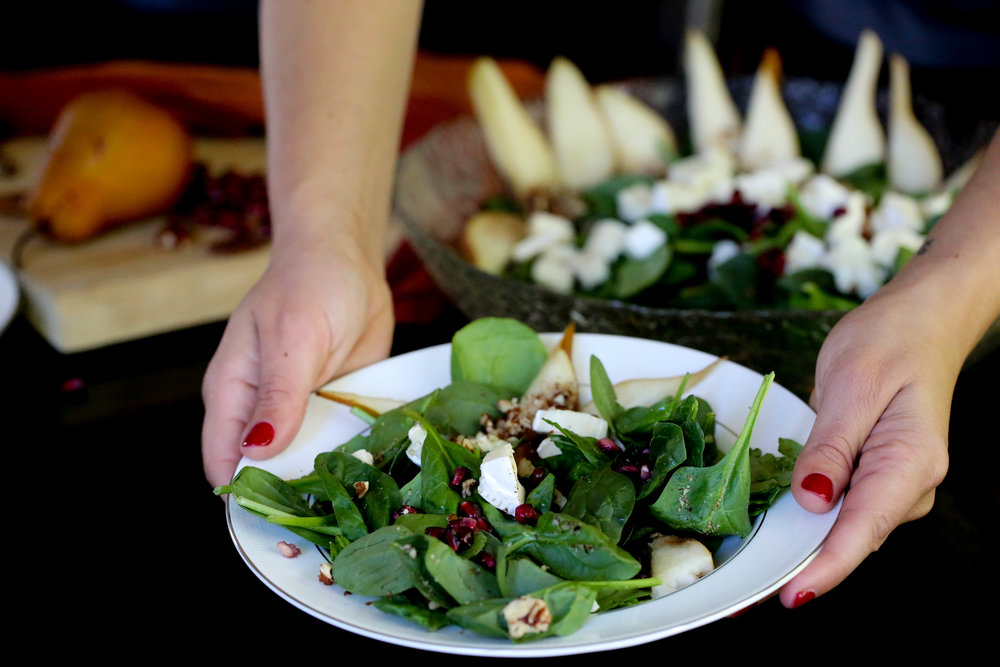 healthy holiday harvest salad