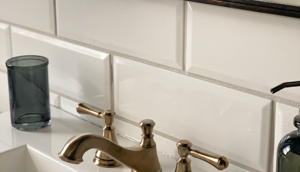 how to mix metals in a bathroom