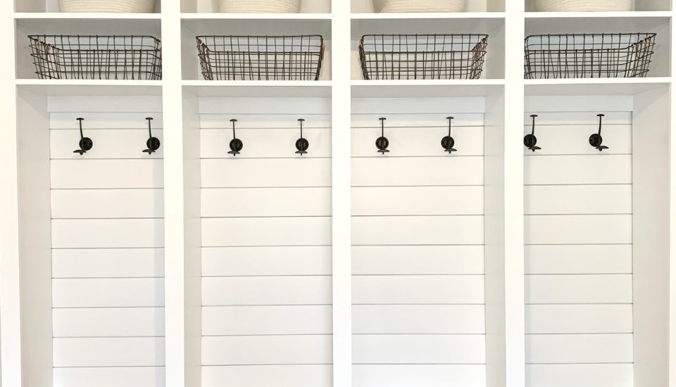 Custom Mudroom Space
