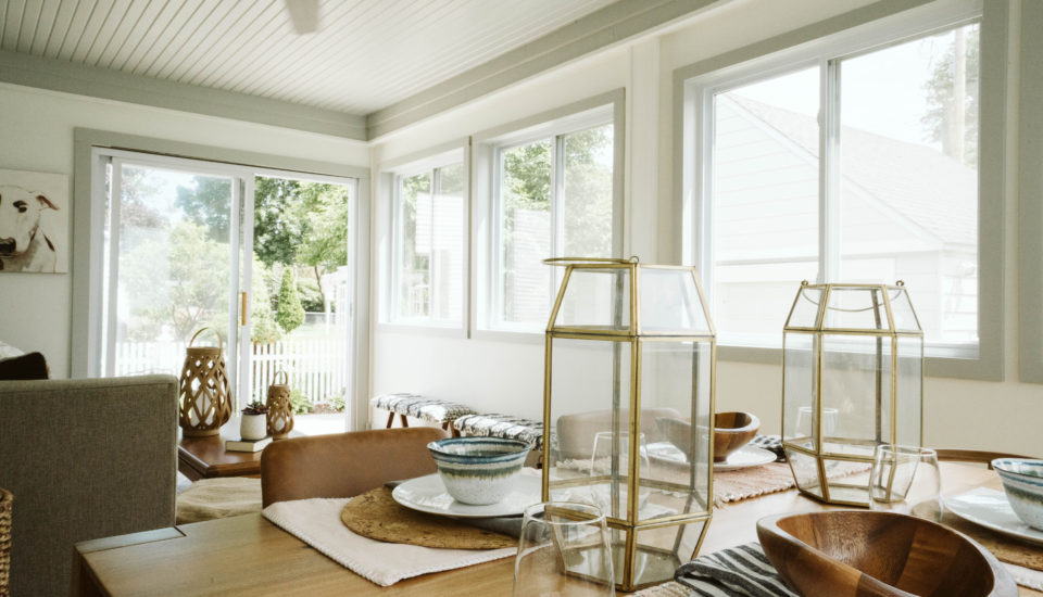 dreamy sunroom space