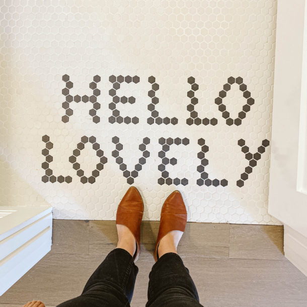 make a statement with tile