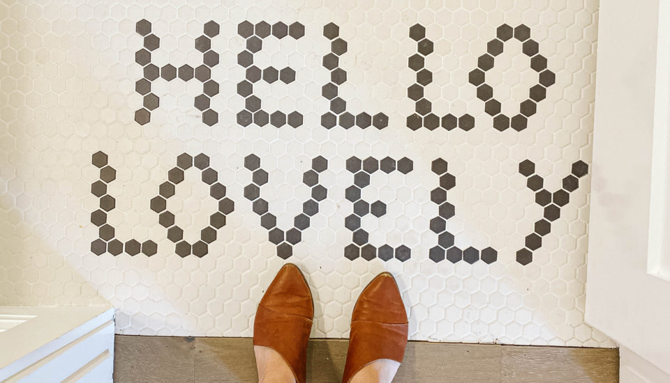 make a statement with tile