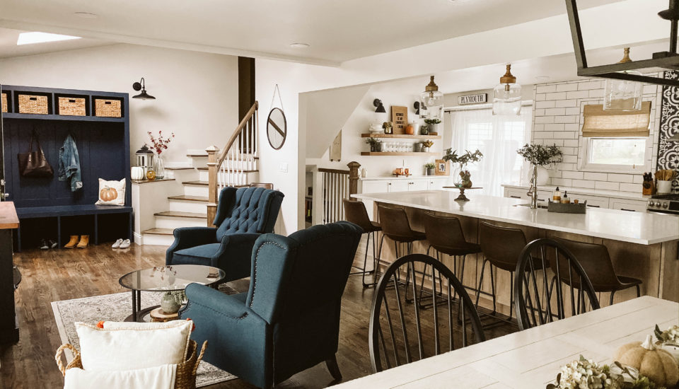 modern farmhouse kitchen makeover