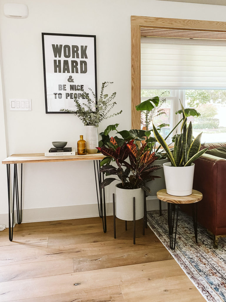 DIY how to build a hairpin leg table