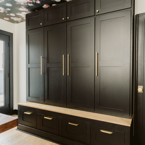 custom mudroom