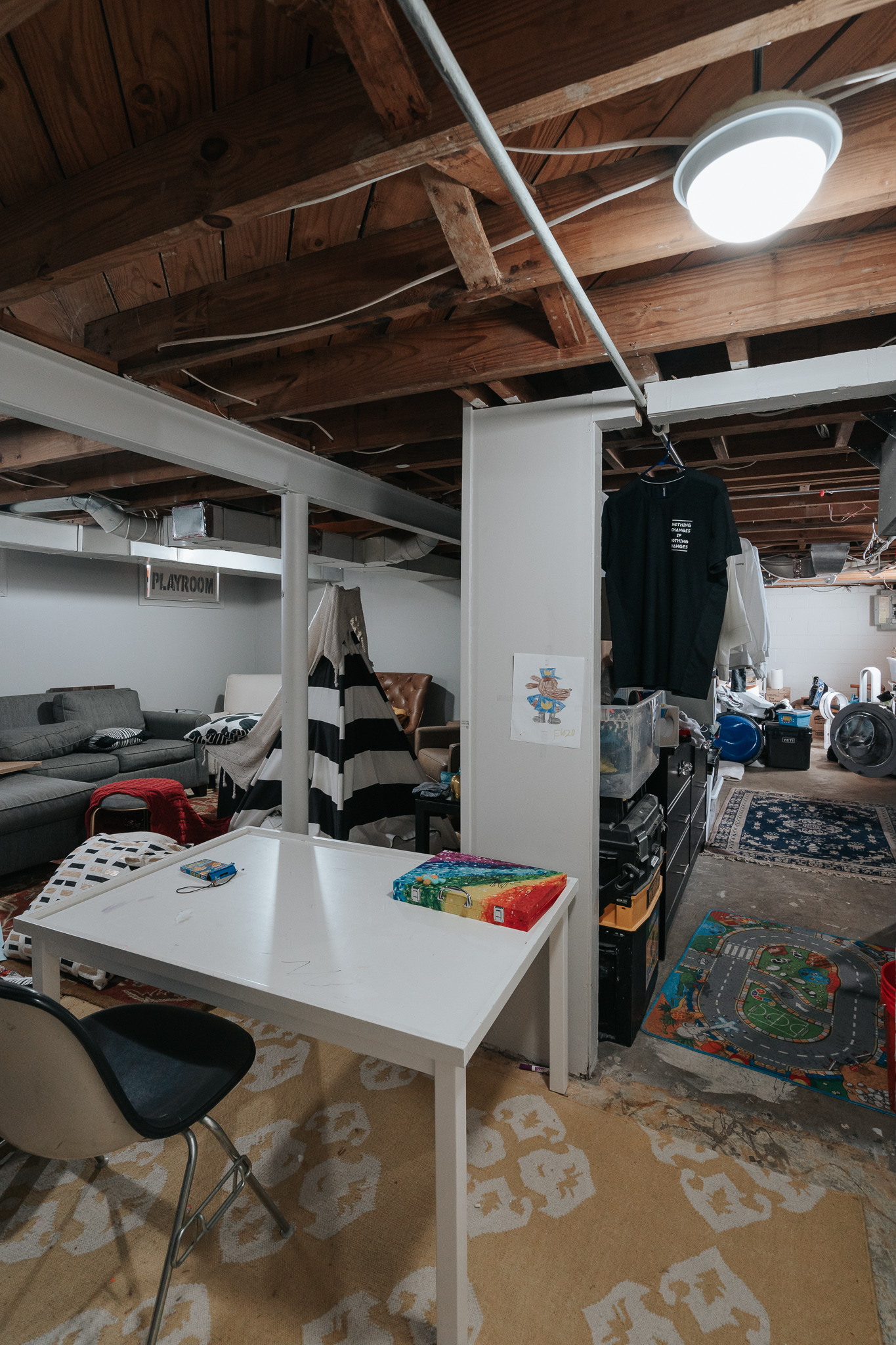 BASEMENT RETREAT REMODEL // ONE ROOM CHALLENGE 2021 // WEEK 1 image 9