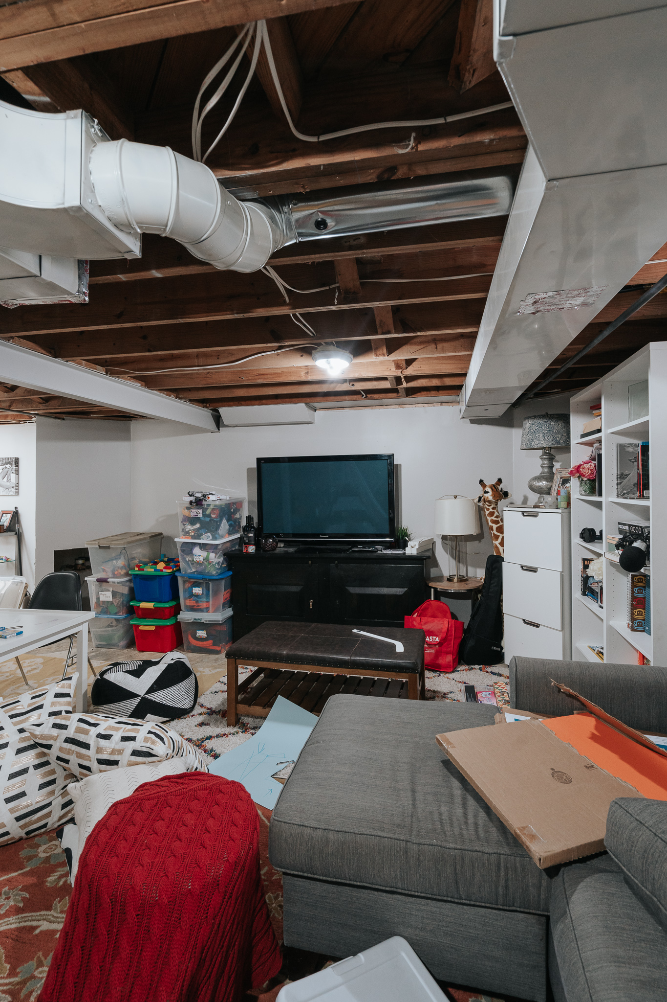 BASEMENT RETREAT REMODEL // ONE ROOM CHALLENGE 2021 // WEEK 1 image 7