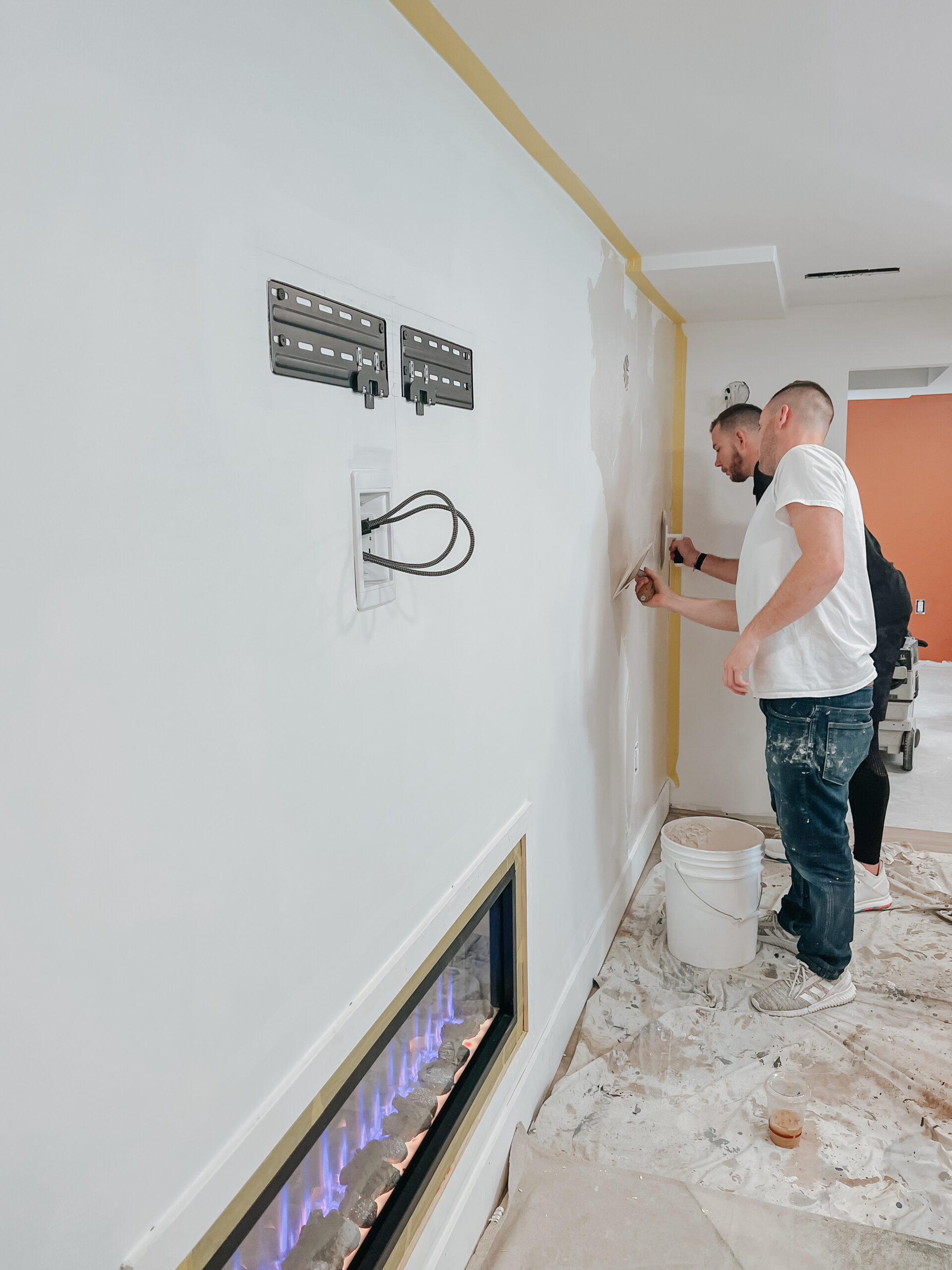 BASEMENT RETREAT REMODEL UPDATE // ONE ROOM CHALLENGE // WEEK 4 image 4