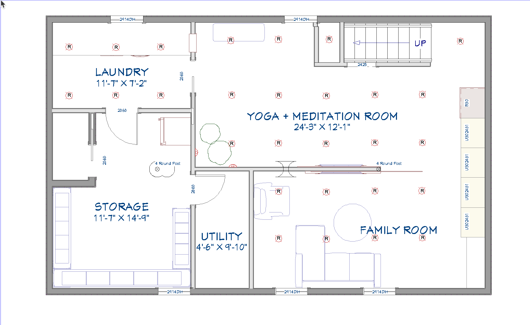 BASEMENT RETREAT REMODEL // ALL ABOUT DESIGN // ONE ROOM CHALLENGE 2021 // WEEK 2 image 2