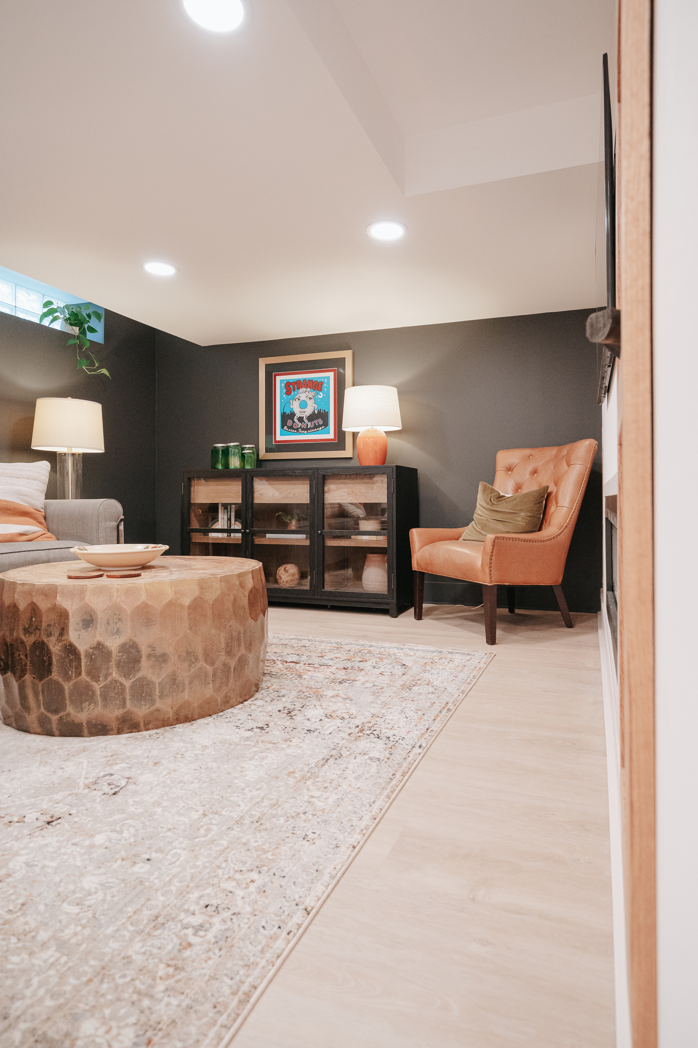 BASEMENT RETREAT REMODEL // FINAL REVEAL // ONE ROOM CHALLENGE 2021 // WEEK 8 image 8