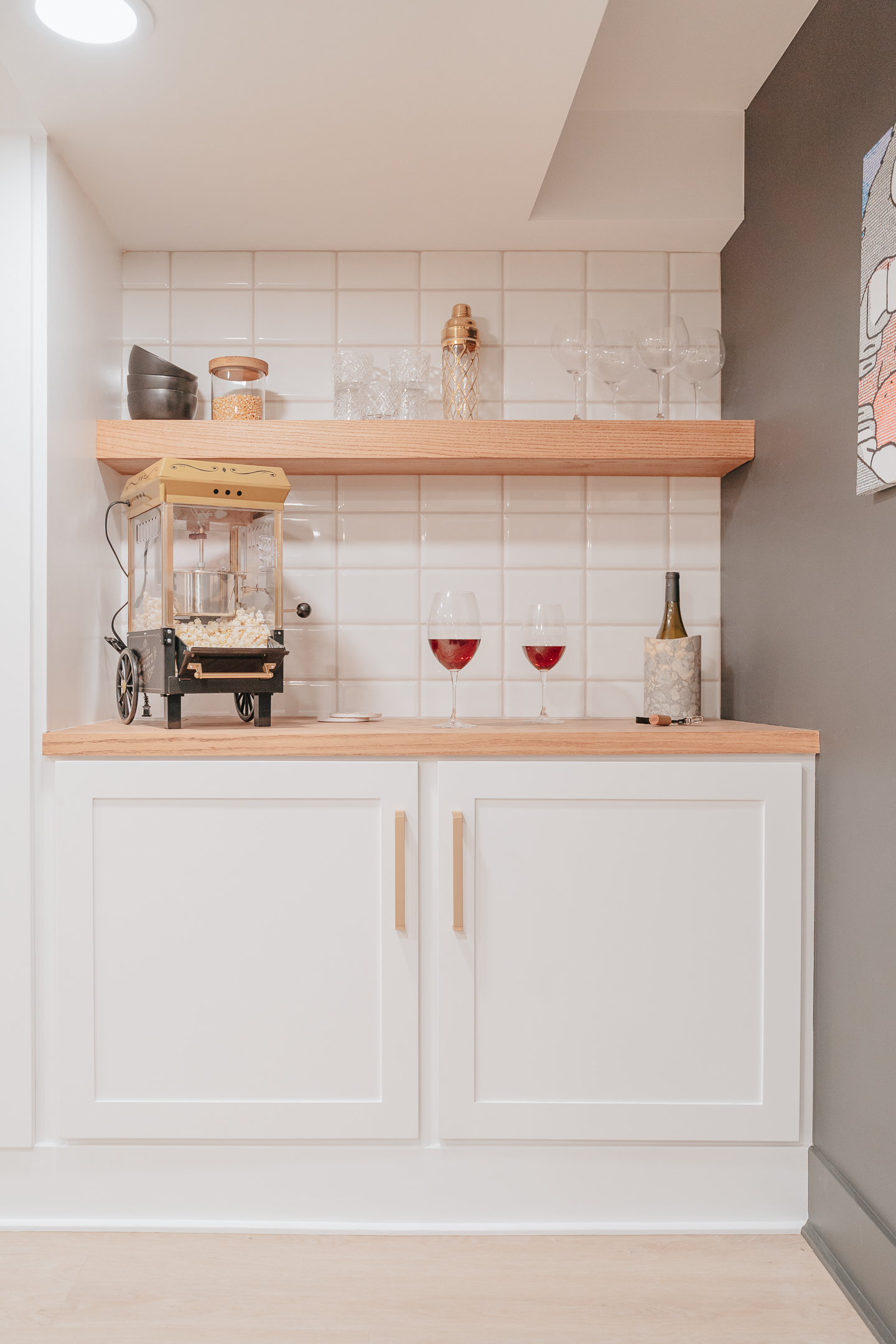 BASEMENT RETREAT REMODEL // FINAL REVEAL // ONE ROOM CHALLENGE 2021 // WEEK 8 image 15