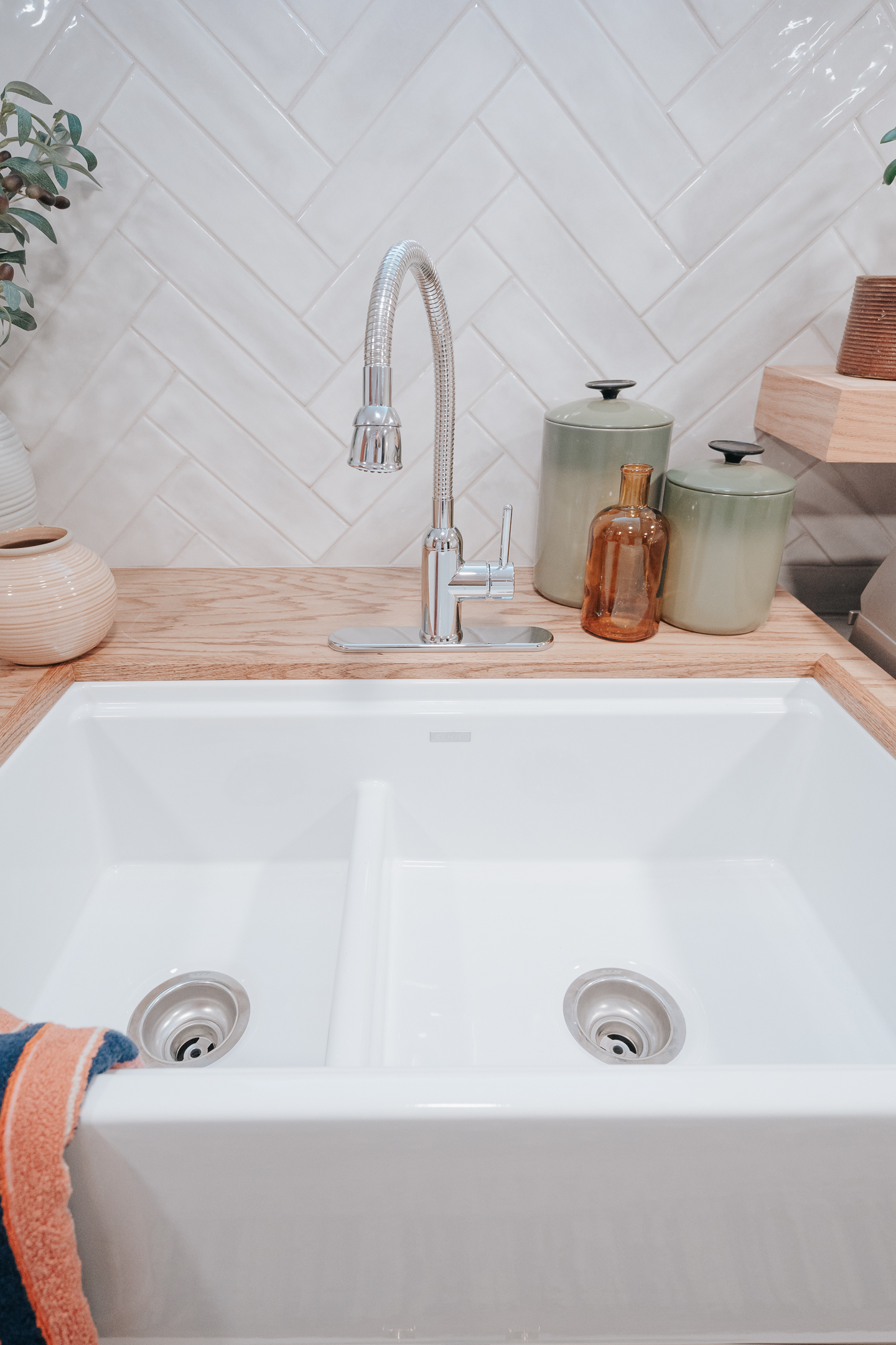 Sink for basement laundry room