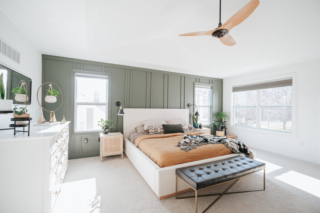 ECLECTIC MODERN MINIMALIST // JENER + SUNSET BEDROOM REVEAL image 2