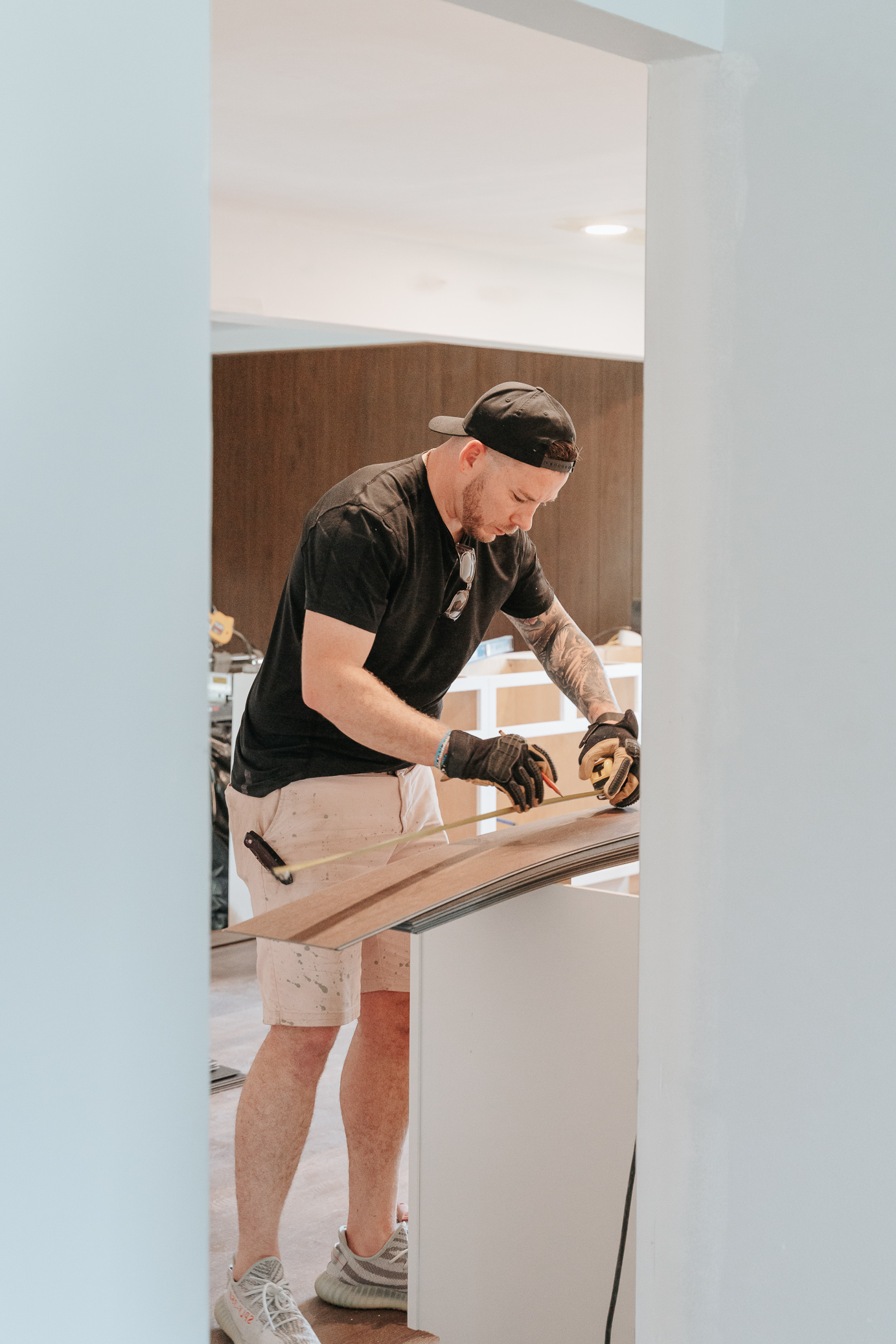 Cutting LVP Flooring